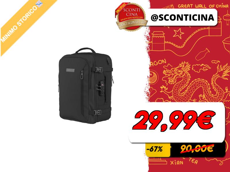 Zaino Bagaglio A Mano 40x20x25 Ryanair - 20L, Impermeabile, Per Voli Low Cost E Viaggi