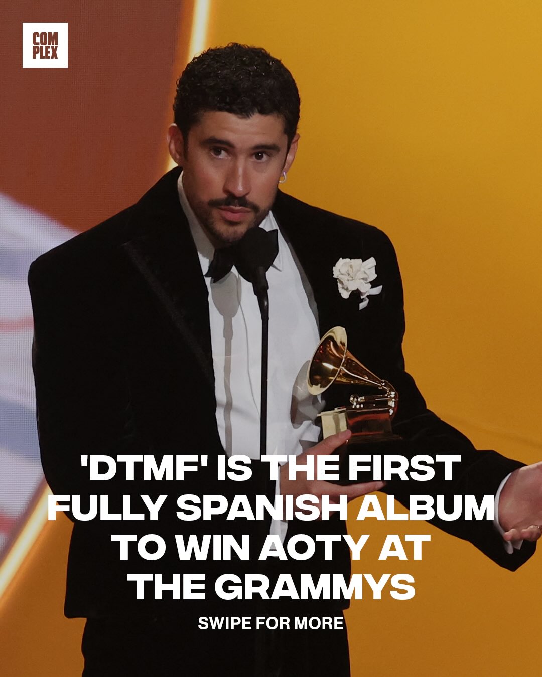 Complex - Bad Bunny’s DTMF makes history as the first... | Facebook