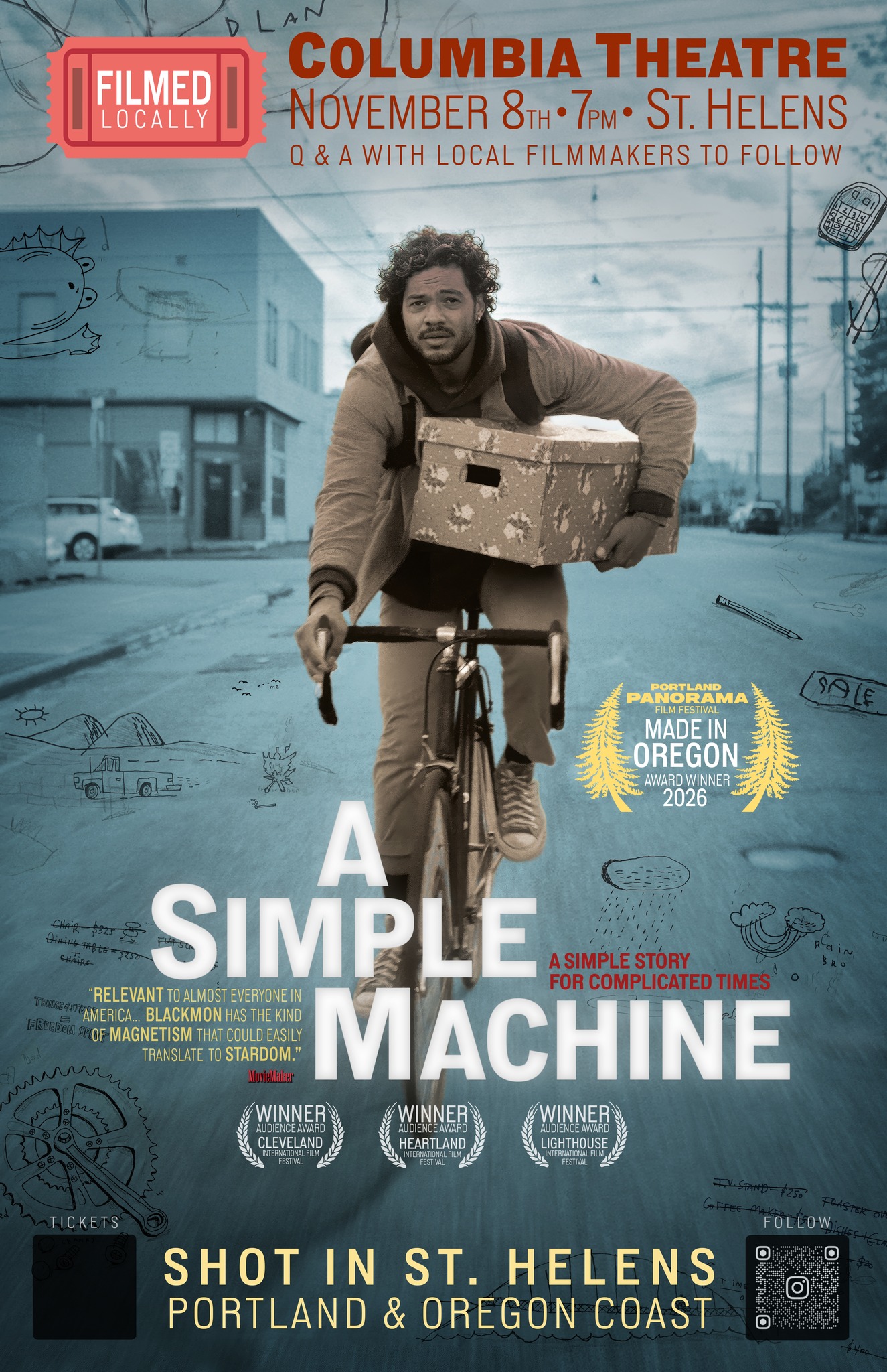 A Simple Machine Screening St. Helens - Columbia Theater