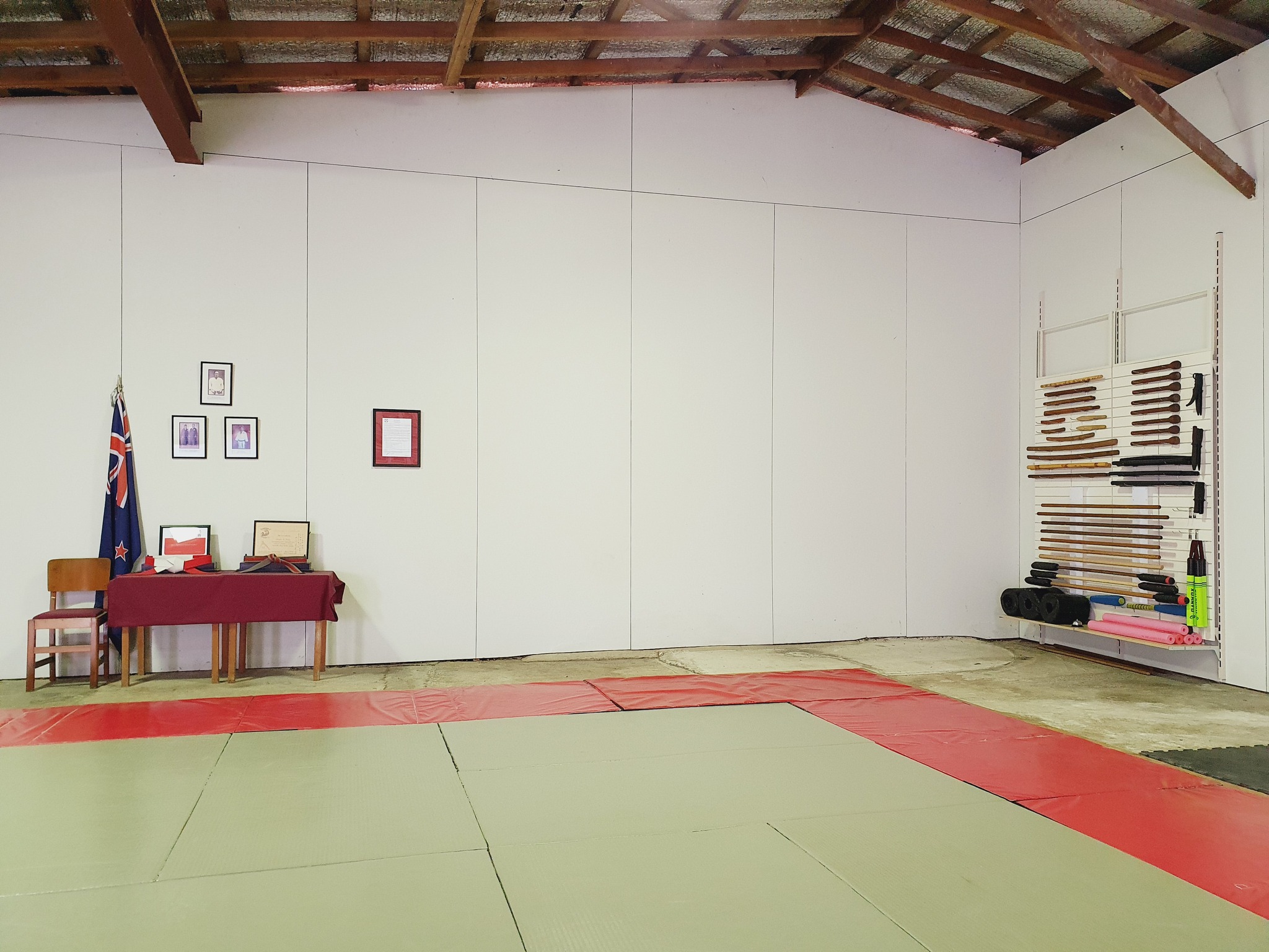 NZ - Kim Chenery continues with his DIY Dojo Makeover. After years of ...