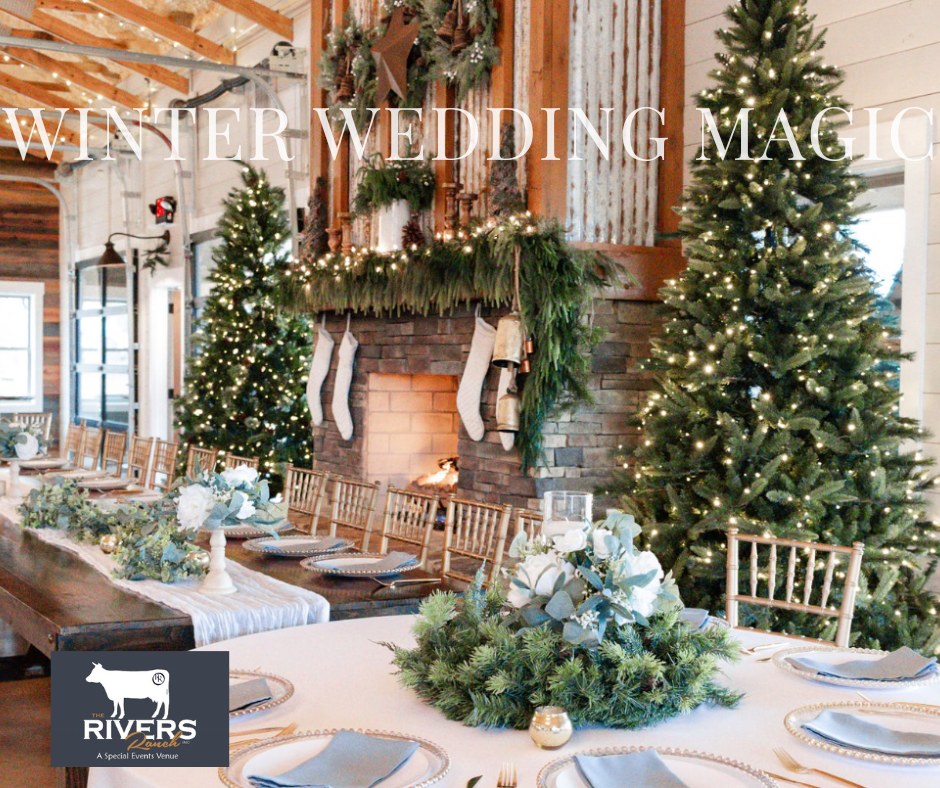 The Rivers - Winter Wedding Magic ️ Cozy, twinkling details that make ...