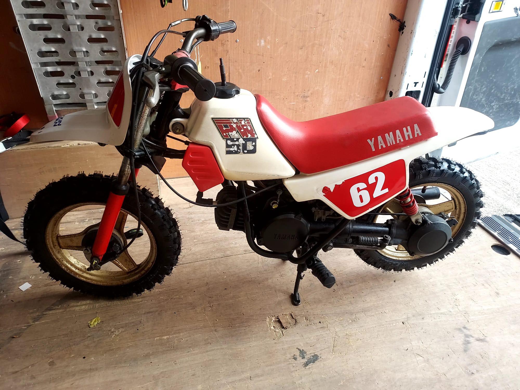 Does it get any more fun than this little Yamaha pw50 ?️❤️