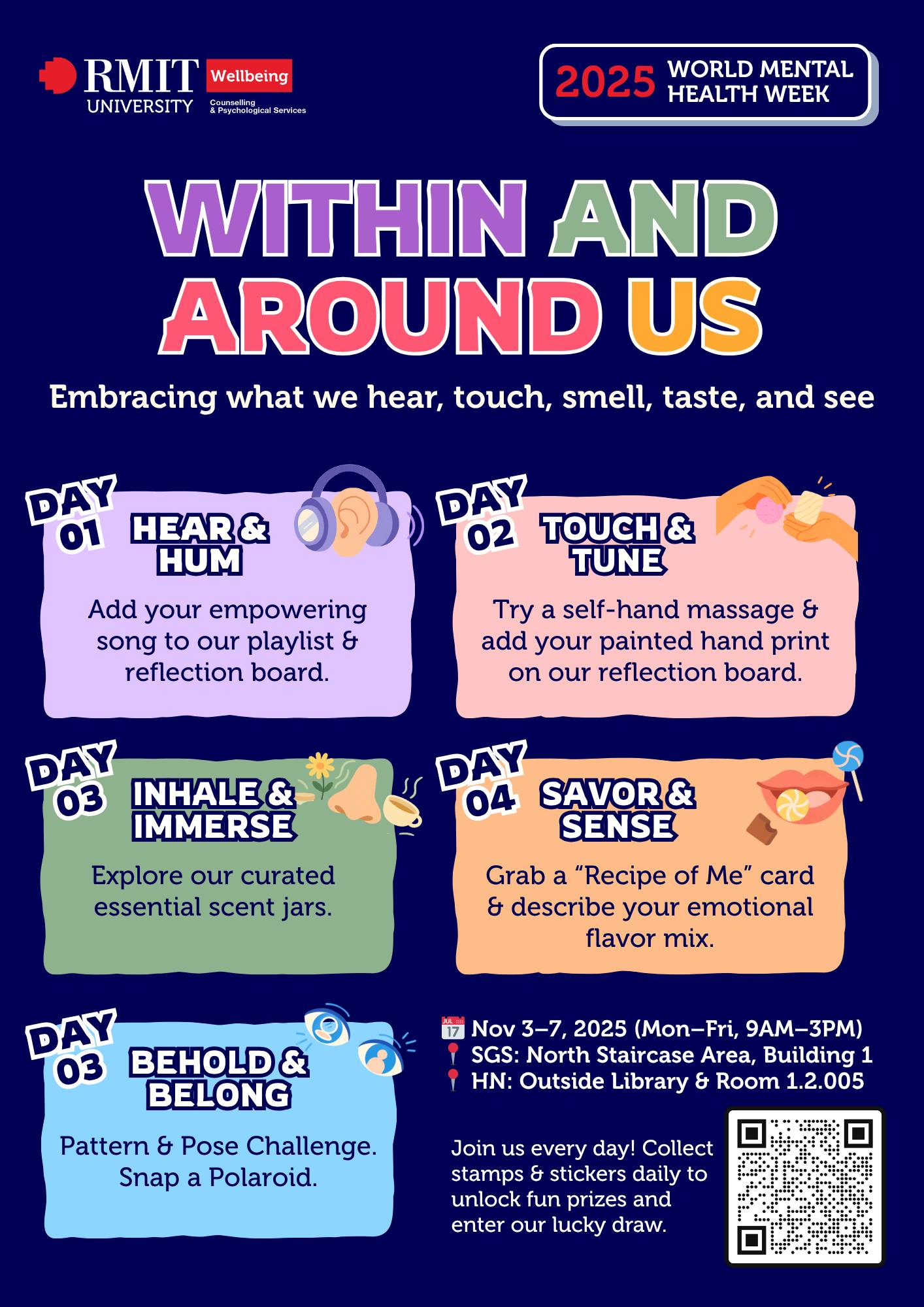 🎉 Wellbeing Department – World Mental Health Week 2025 Within & Around ...