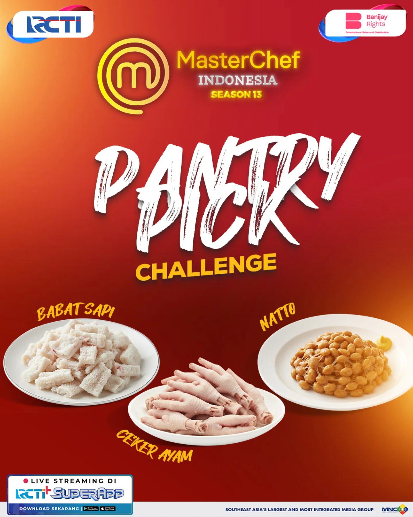 MasterChef - Tim biru harus memasak bahan-bahan yang dipilih oleh tim ...
