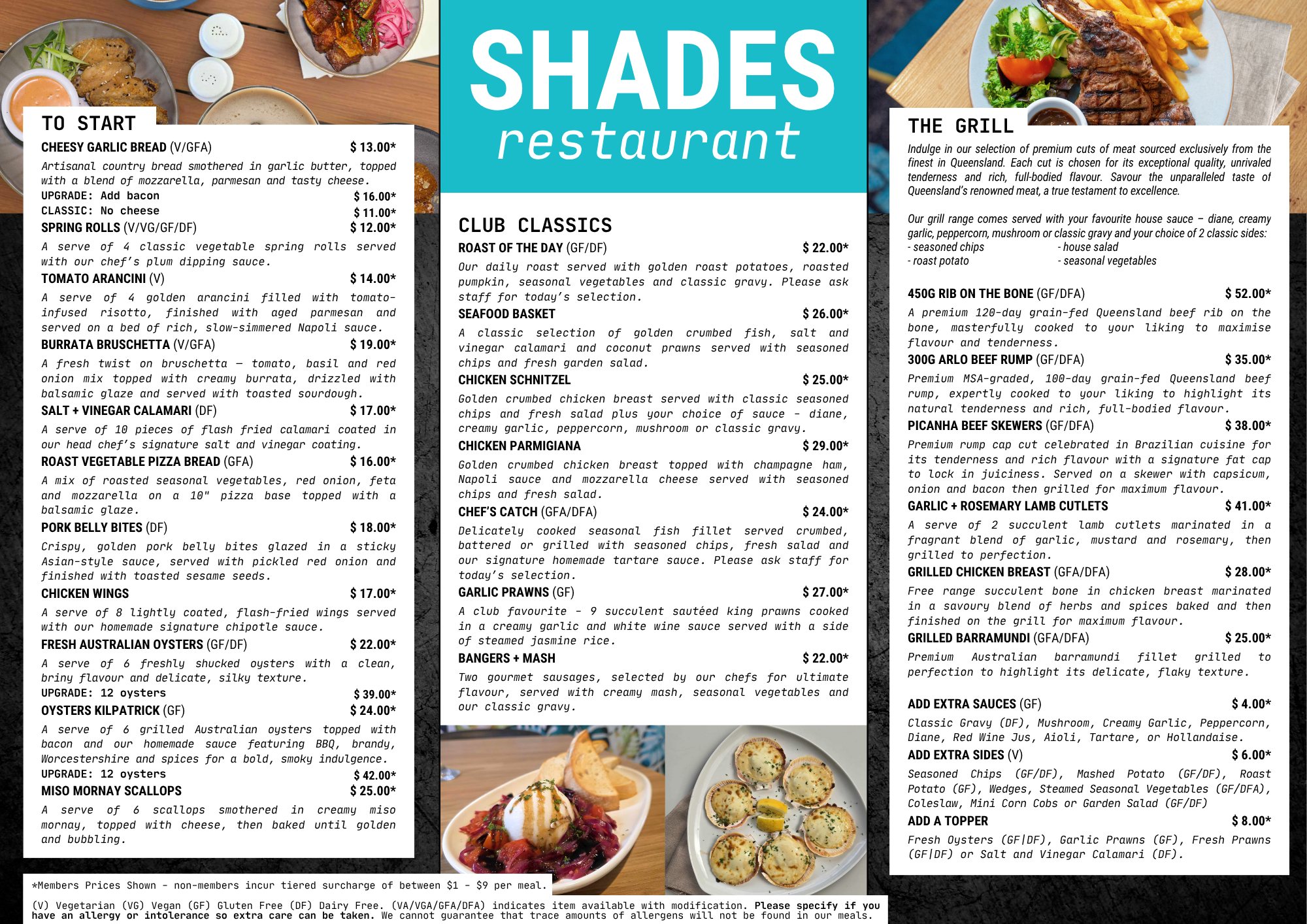 🚨 It’s here! Our brand new dinner menu... - Club Pine Rivers | Facebook