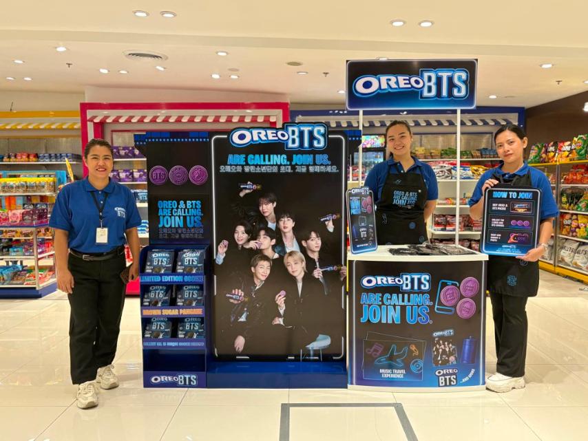 Get a FREE LIMITED EDITION OREO & BTS Apron with a minimum spend