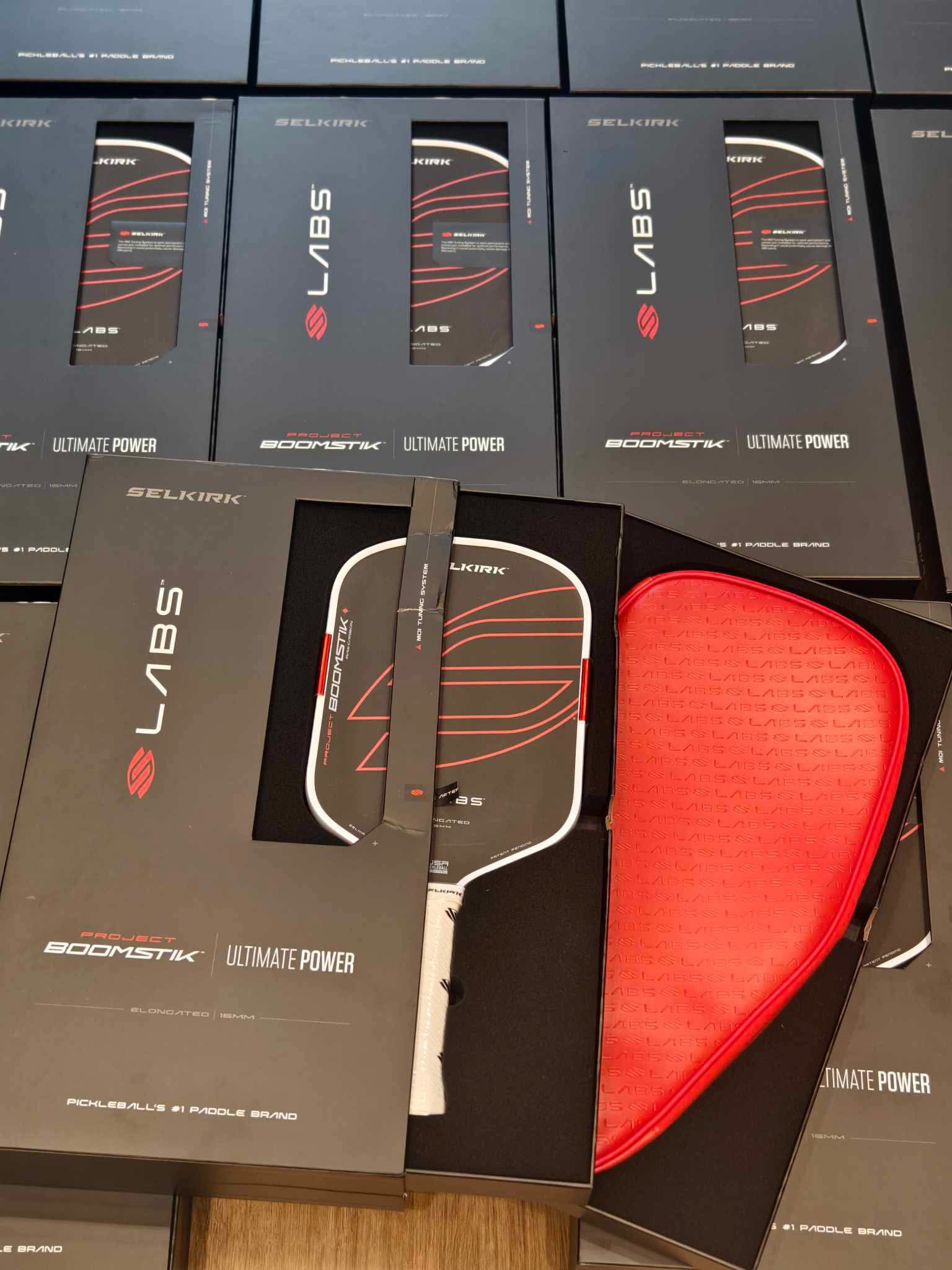 Selkirk Boomstick raw carbon pickleball paddle pre-order