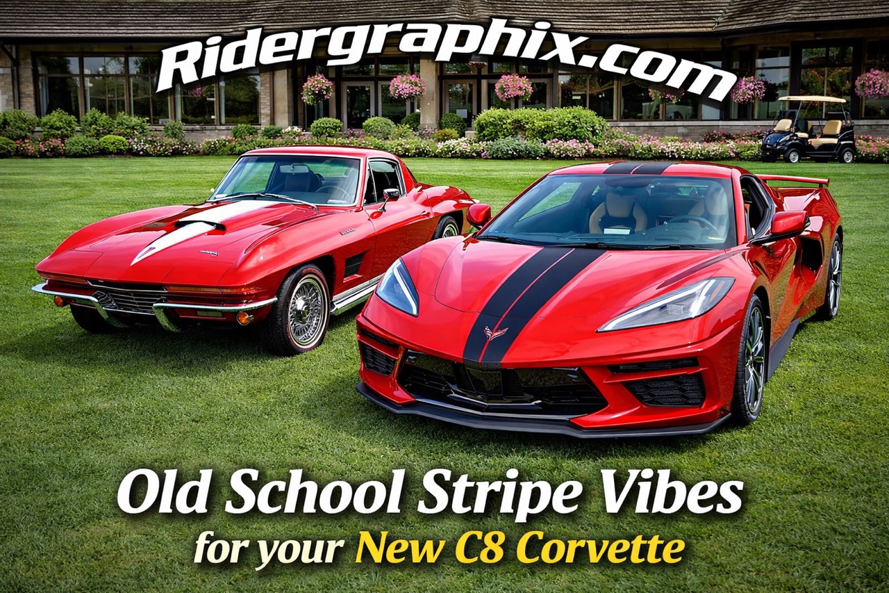 Rider - For the best Vinyl Graphics and Striping for your C8 Corvette ...