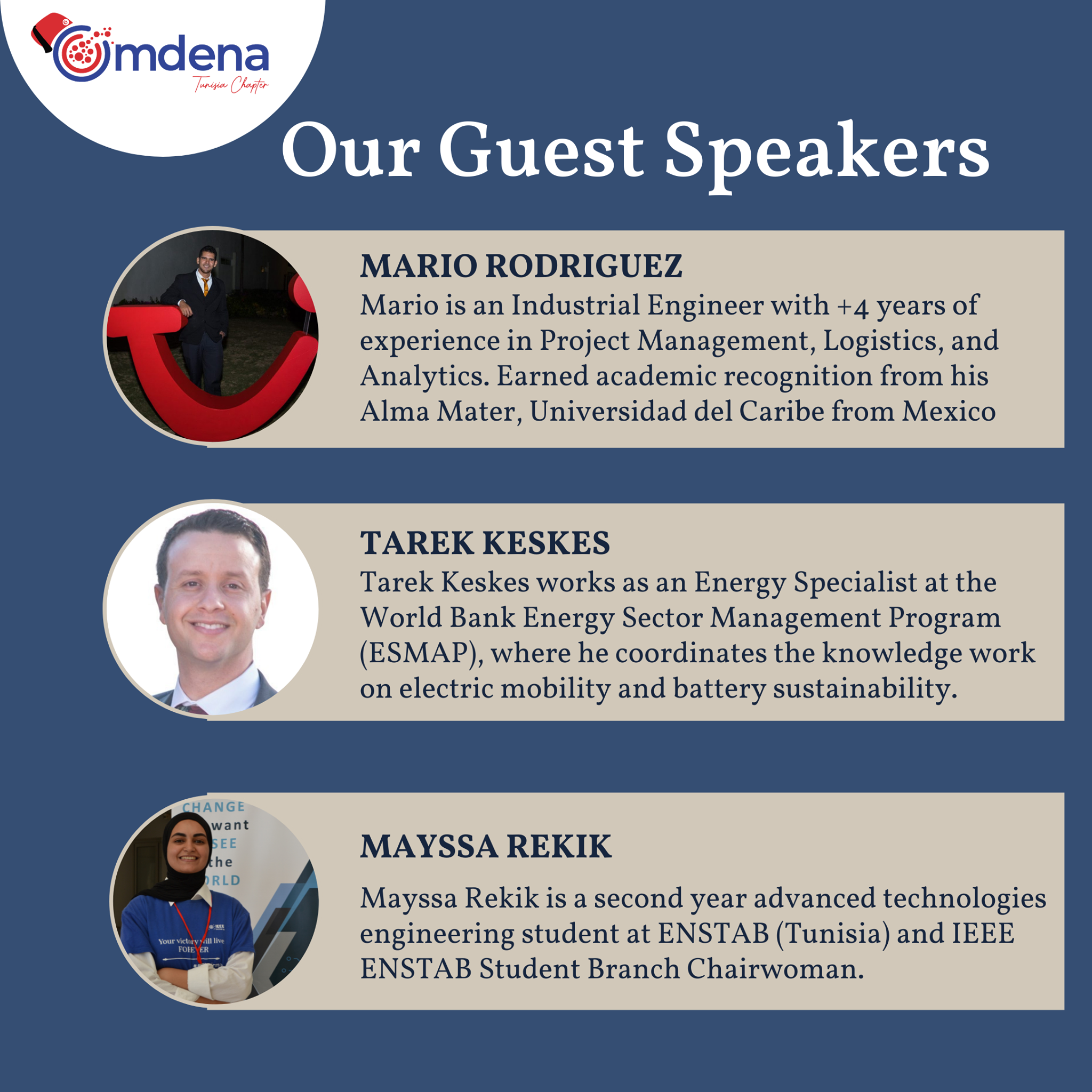 We're glad to introduce to our... - Omdena Tunisia Chapter | Facebook