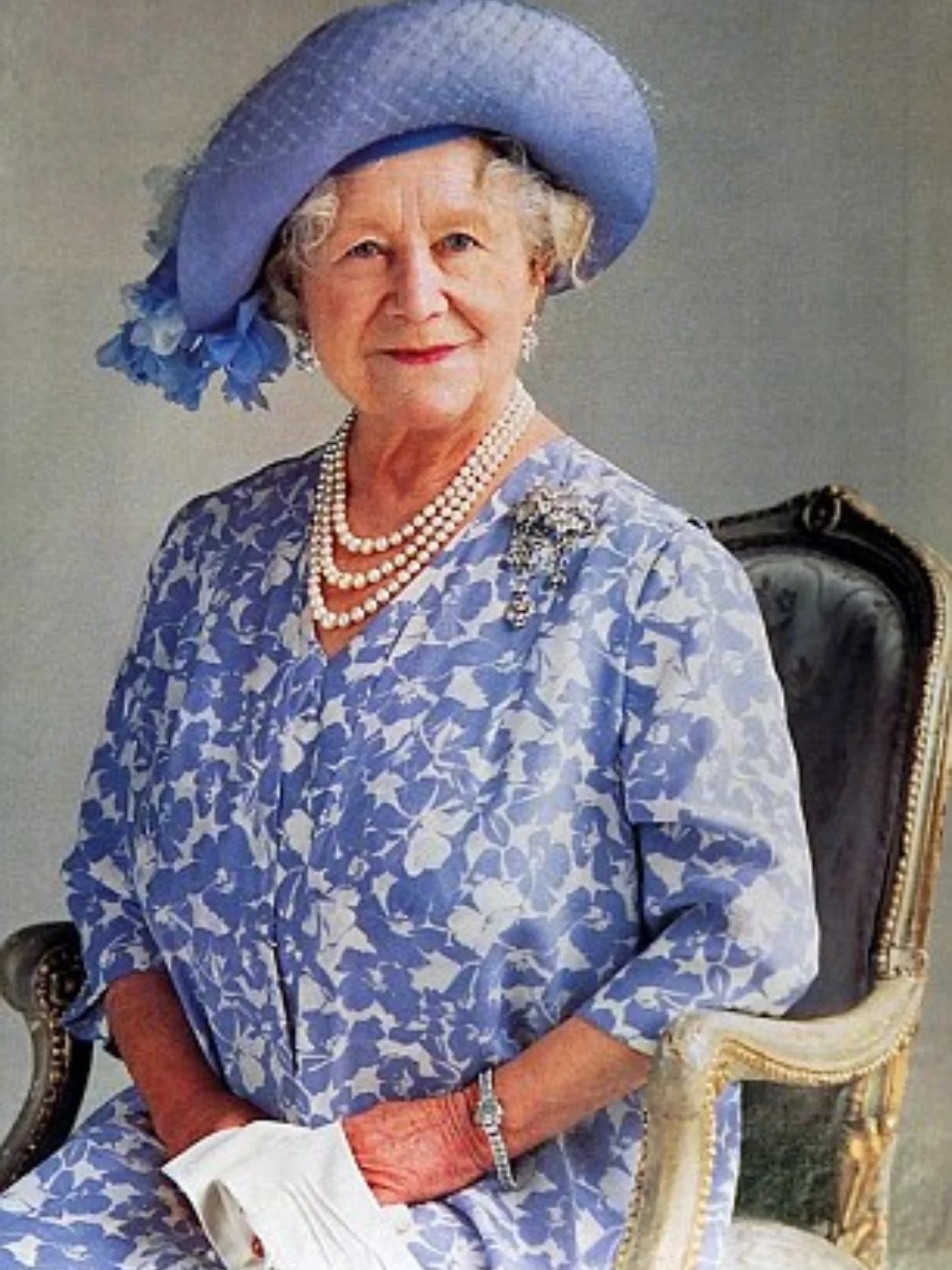 Queen Elizabeth the queen mother (1900 2002) #QueenElizabethII