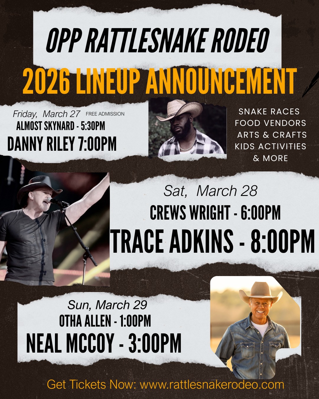 🎶🐍 Step into Opp’s Wild Side... - The Opp Rattlesnake Rodeo | Facebook