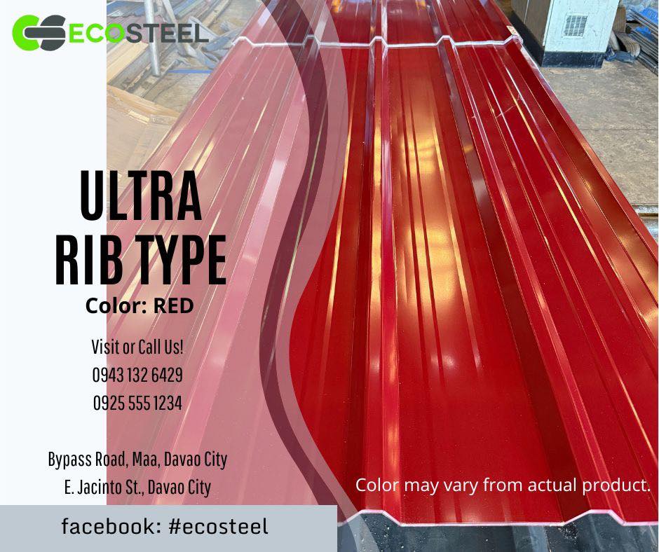 Eco - ULTRA RIB TYPE COLOR RED Effective width: 100cm Colors also ...