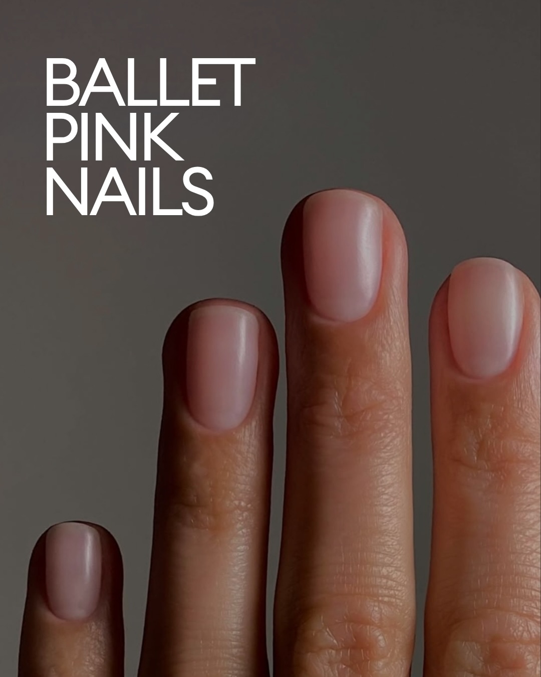 Ballet Pink Nails 🩰 Blurred, glazed, milky or shimmery — pick