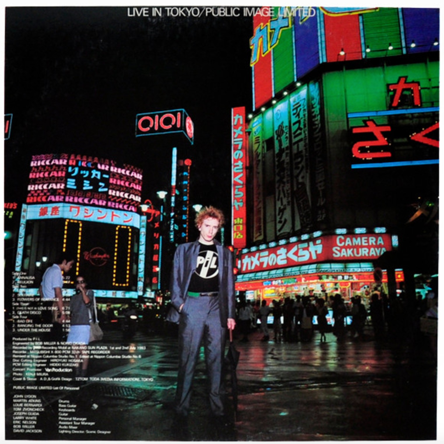 Public Image Ltd's 'Live in Tokyo' album released in 1983