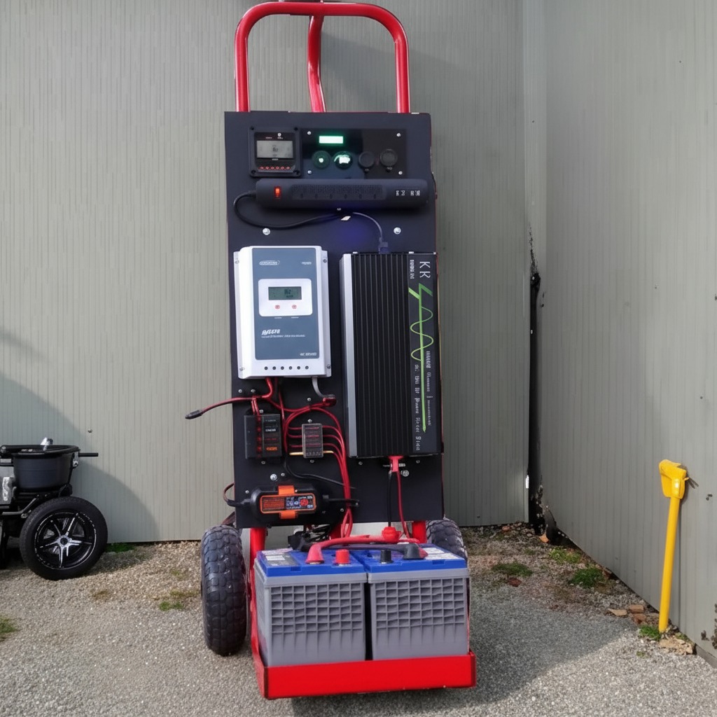 Practical - Build a Fully Portable Off-Grid Power Backup System from ...