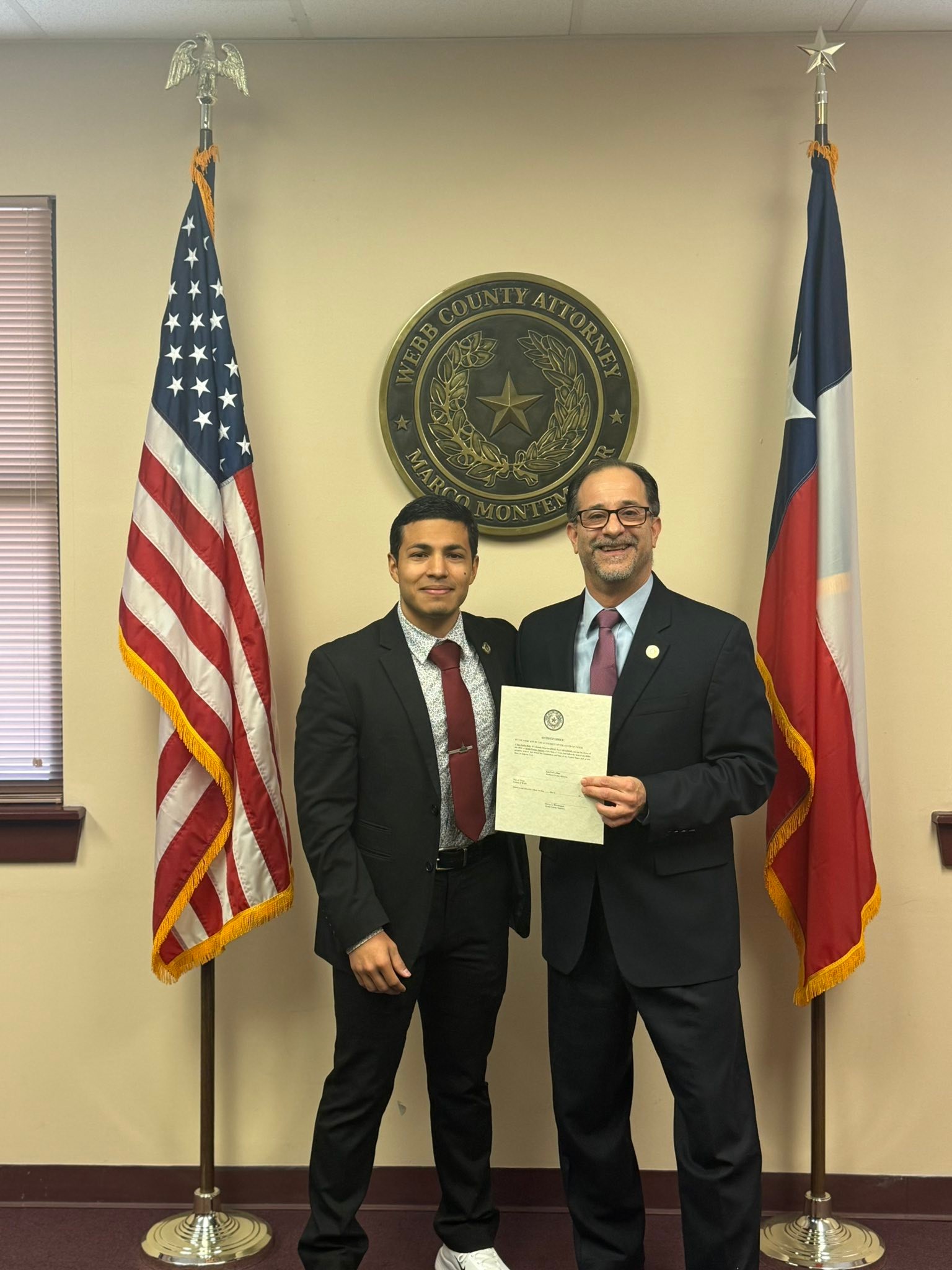 Webb County Attorney Marc Montemayor