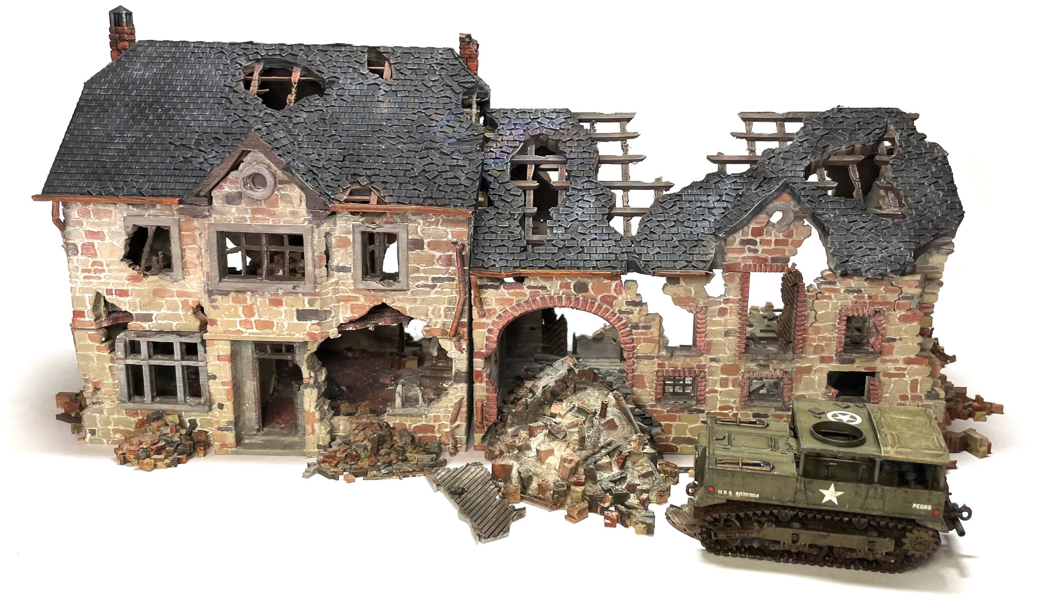 Kalper House Destroyed & Collapsed... - Vulcania 3D Foundry