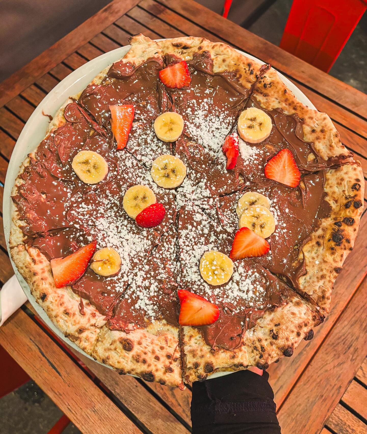 Nomad - Pizza but for dessert! Check out our Nutella Pizza