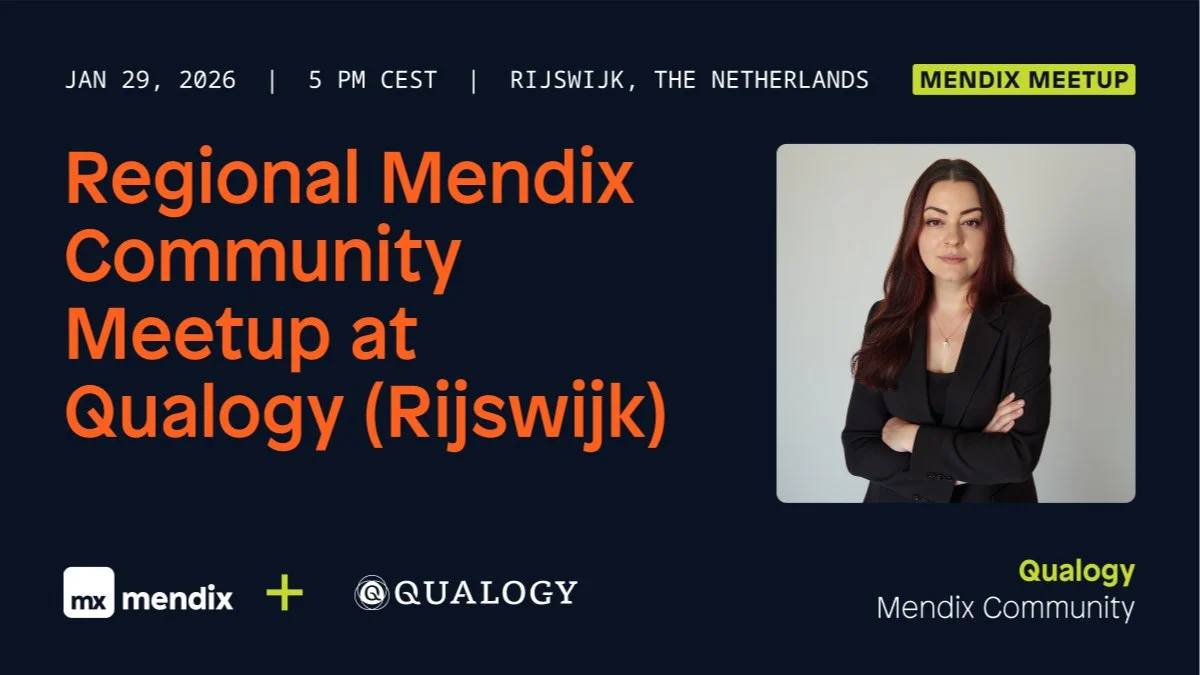 Mendix - 🇳🇱 Mendix Meetup in The Netherlands. Join us on... | Facebook