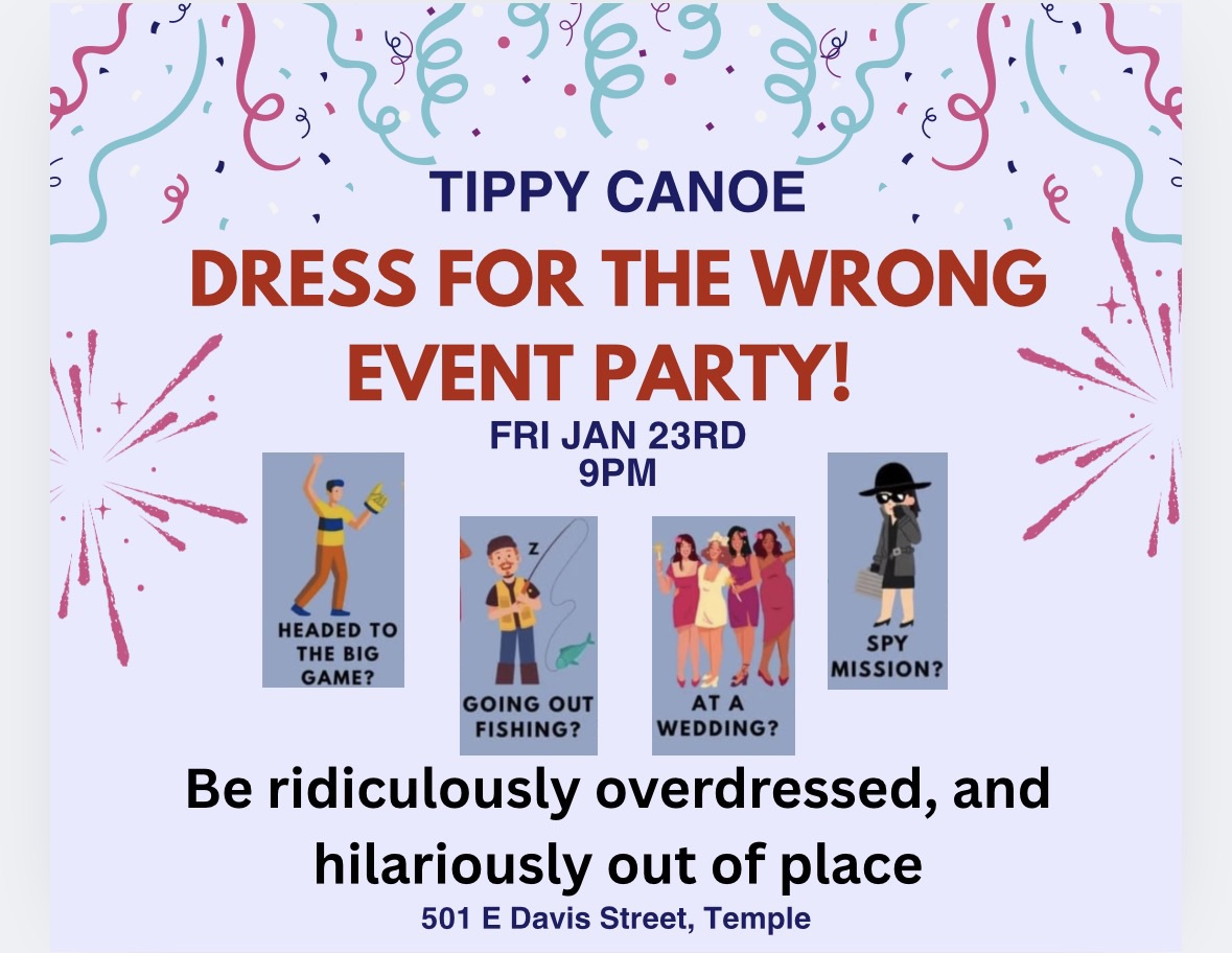 Dress for the wrong event party