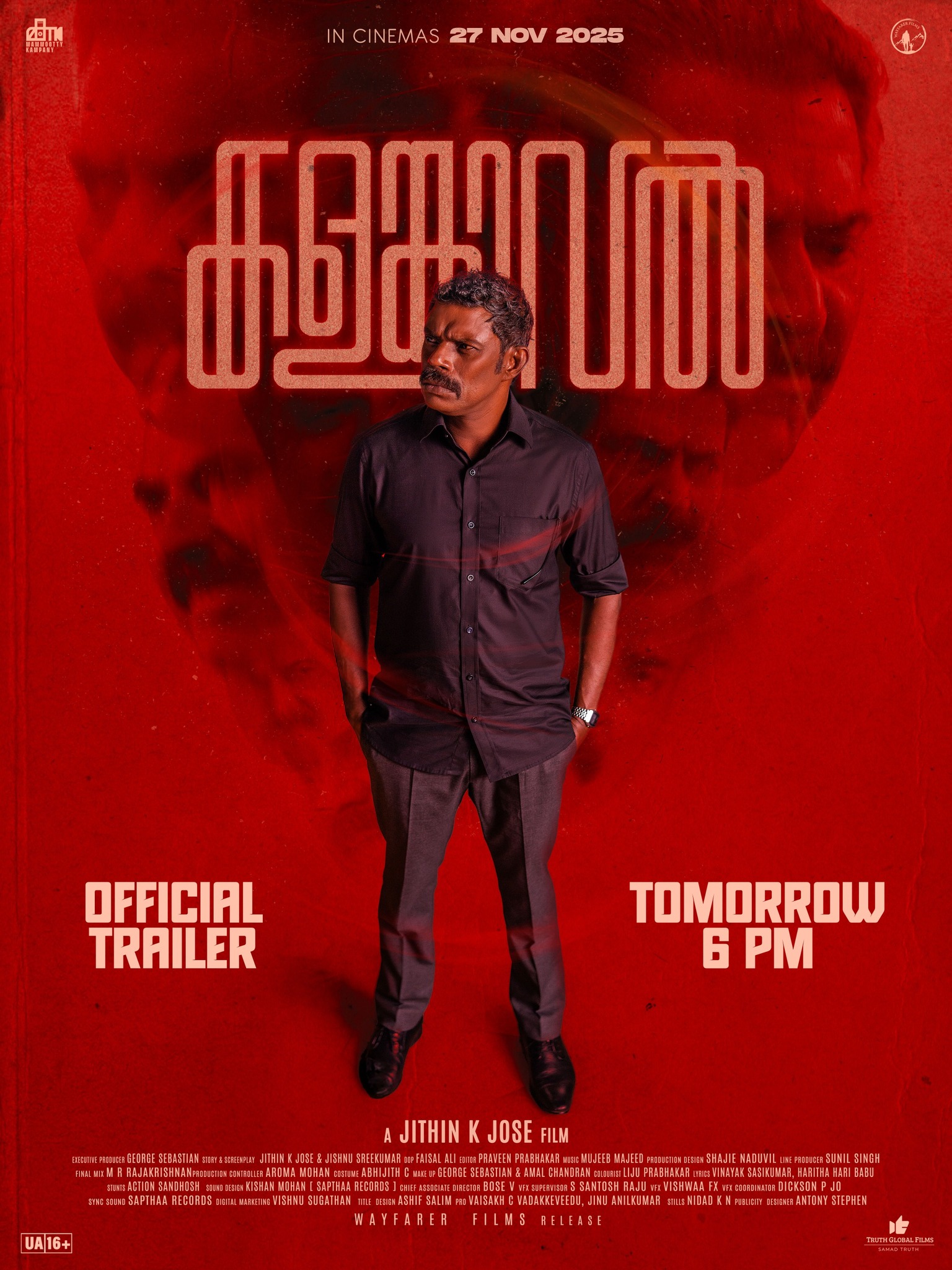 Mammootty - Kalamkaval Official Trailer Releasing Tomorrow at 6 PM IST ...