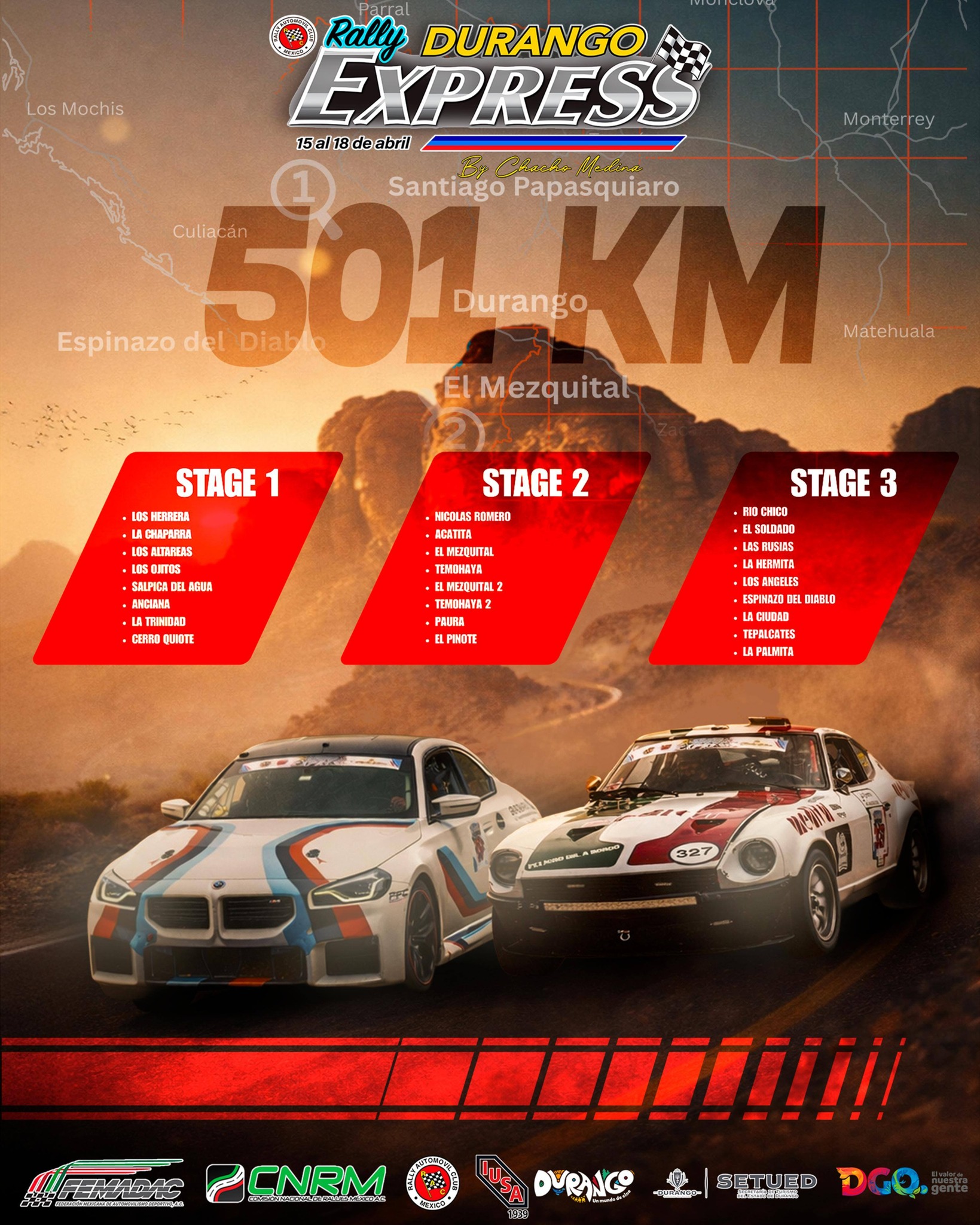 Rally Durango Express | Durango Centro