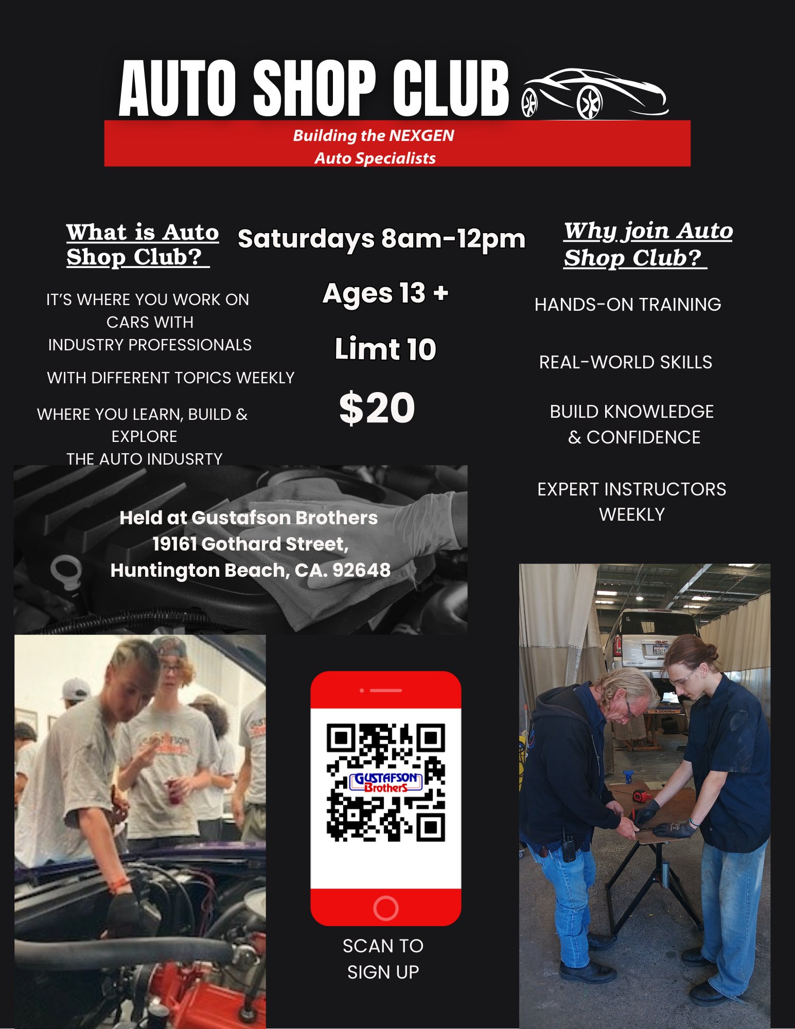 🚗💥 Calling All Auto Enthusiasts... - Gustafson Brothers Inc | Facebook
