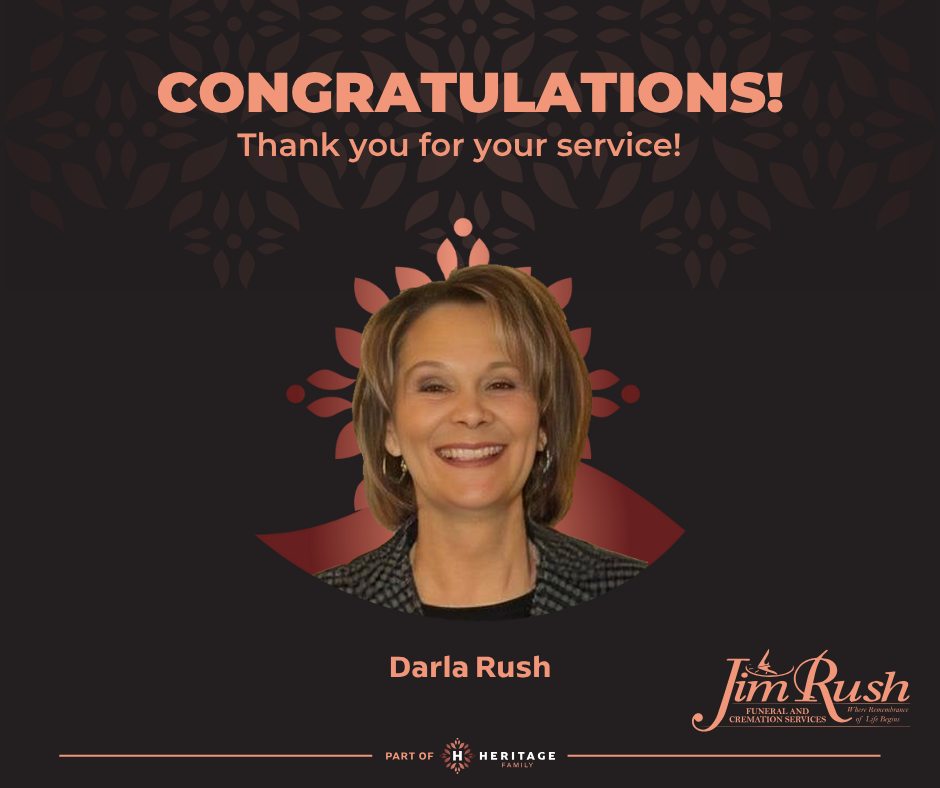 Jim - Join us in celebrating Darla Rush for 21 incredible years of ...