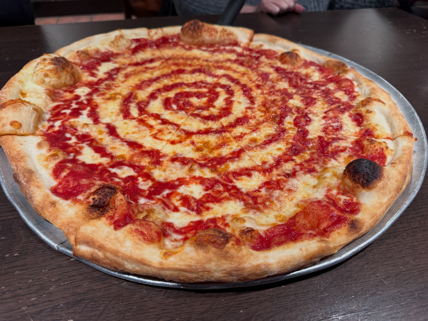 Rosario's Pizzeria sweet sauce pizza review