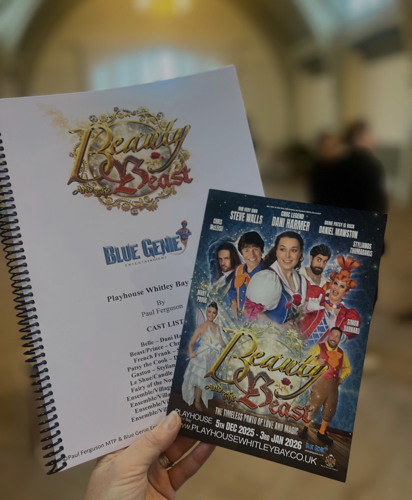 Full cast... - Whitley Bay Panto - Blue Genie Entertainment | Facebook