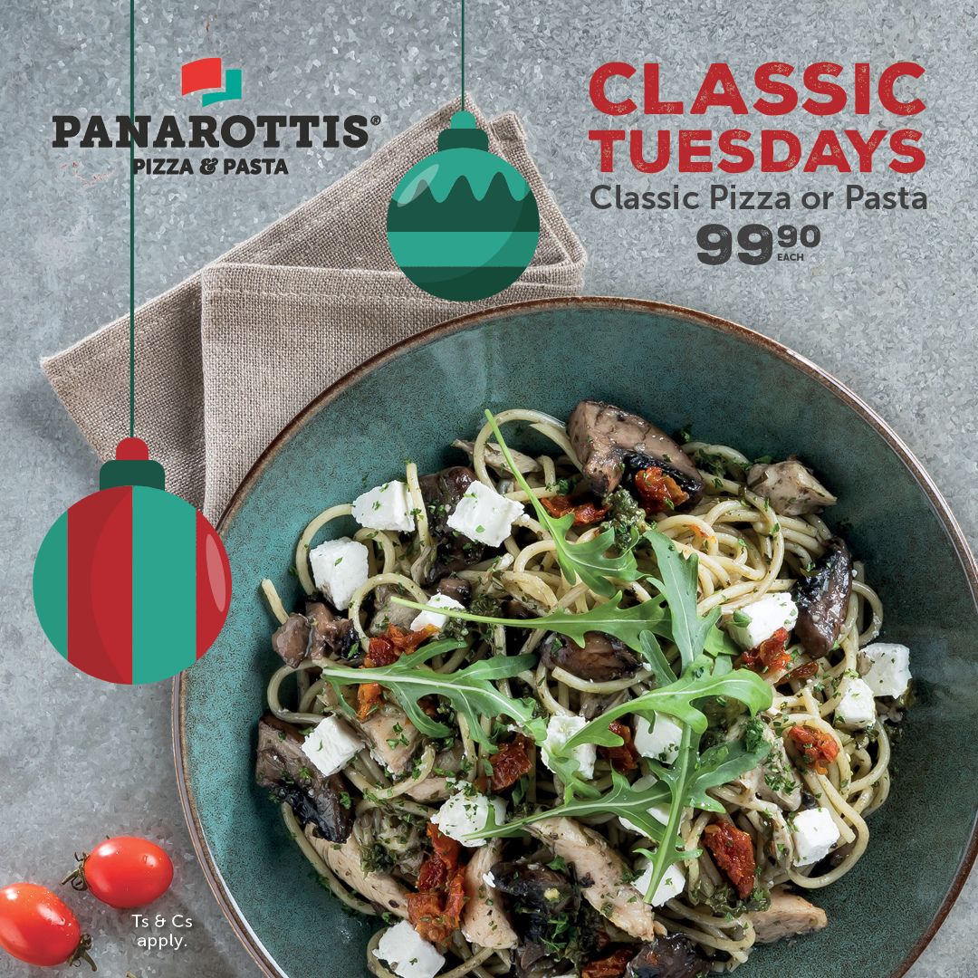 🥳 It's Classic Tuesday at... - Panarottis East Rand Mall | Facebook