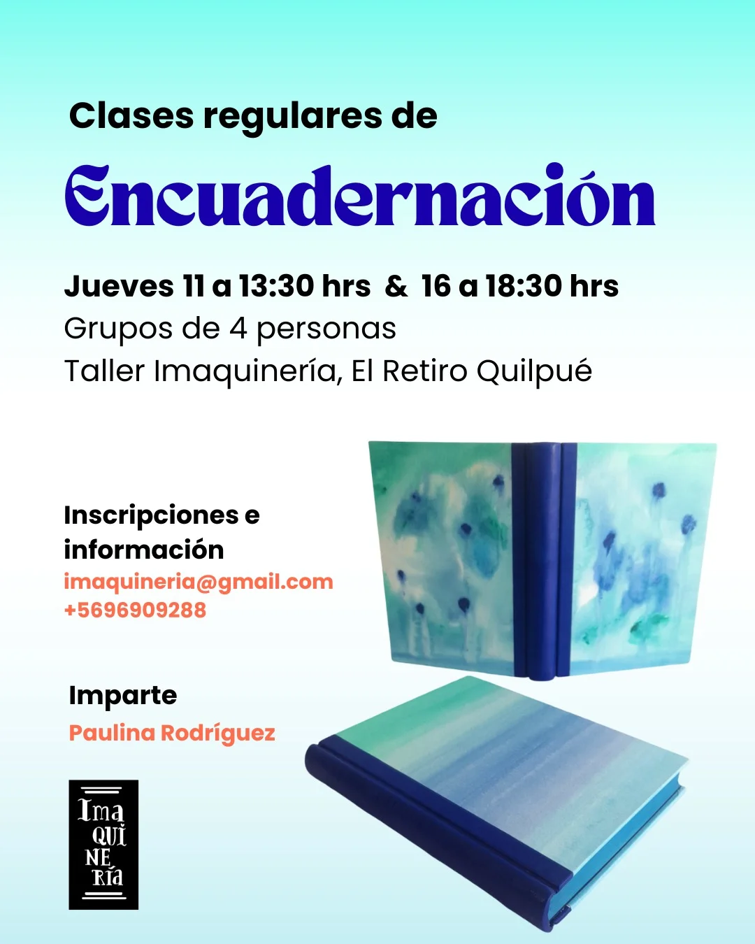Imaquinería arte &... Imaquinería arte & encuadernación