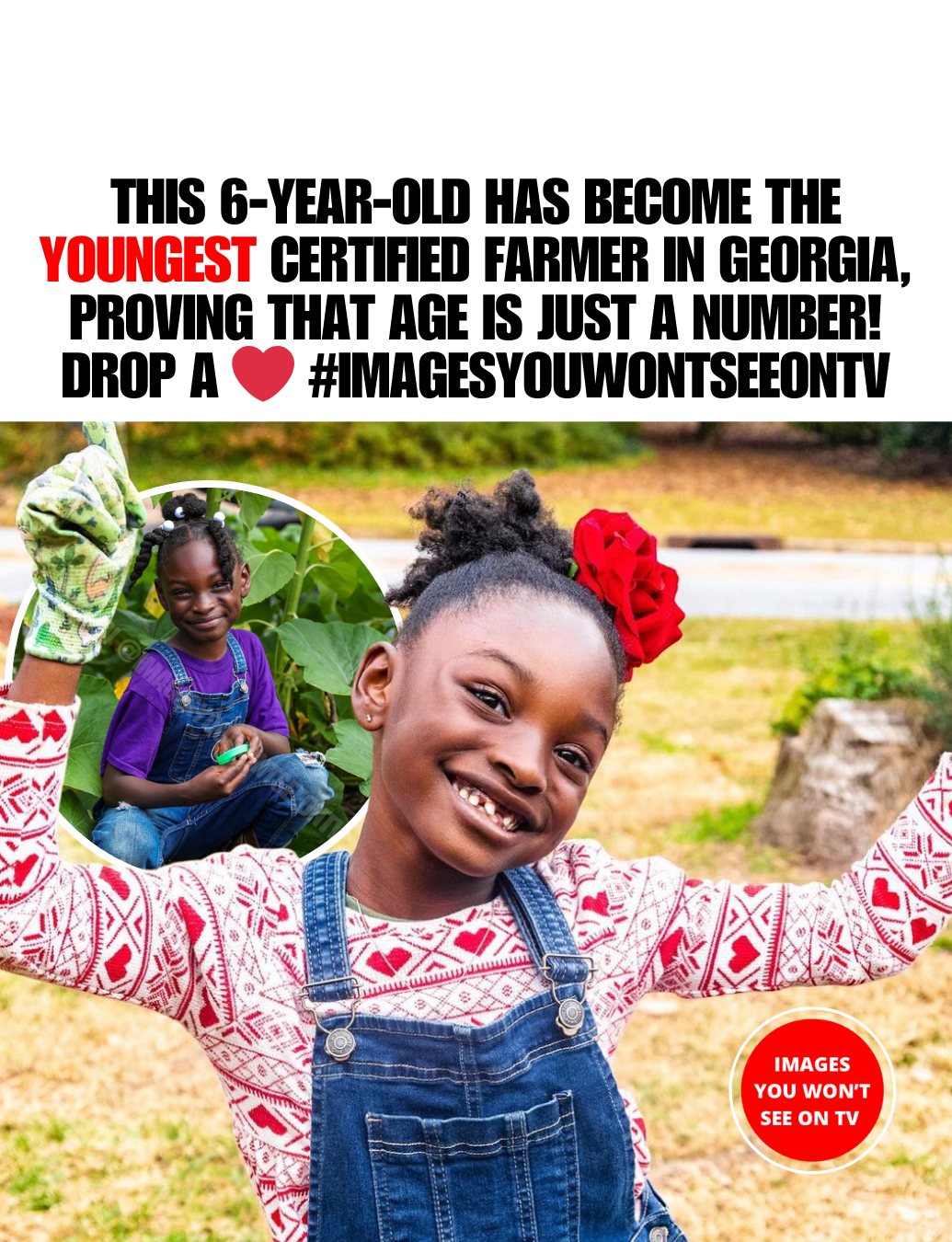 Images - At just 6 years old, Kendall Rae Johnson became the youngest ...