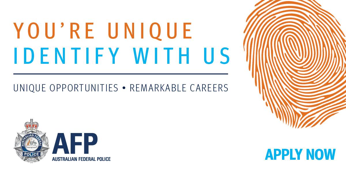 Australian Federal Police - (drumroll please…) We're recruiting ...