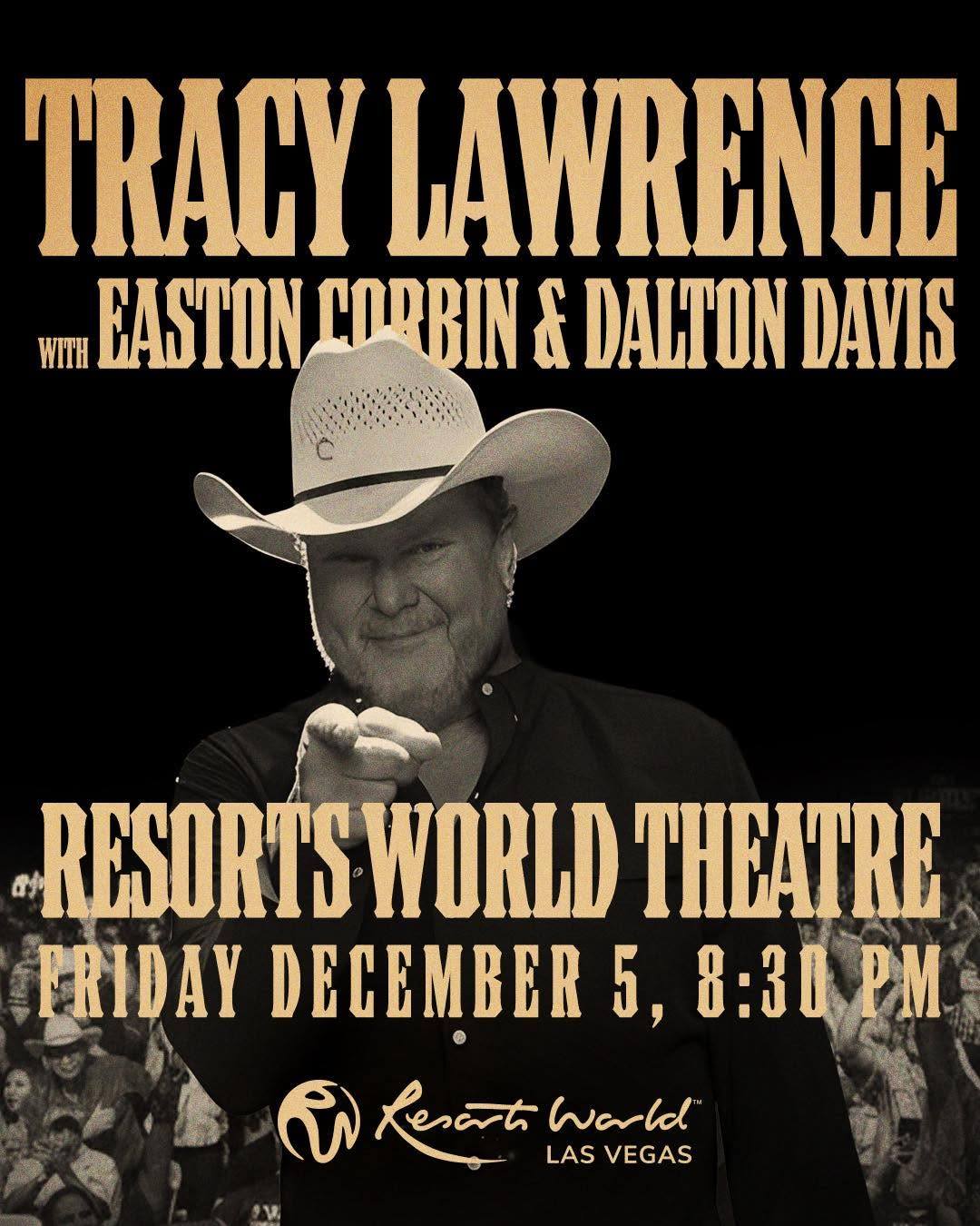 Resorts - Tracy Lawrence takes the stage at Resorts World Theatre on ...