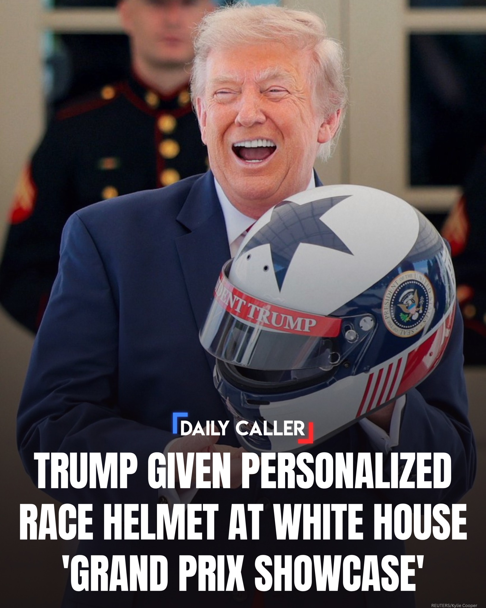 donald trump motorcycle helmets President Full Name Signed Top Gun Maverick Helmet Becket  Showpieces Sports Freedom 250 GP: IndyCar at