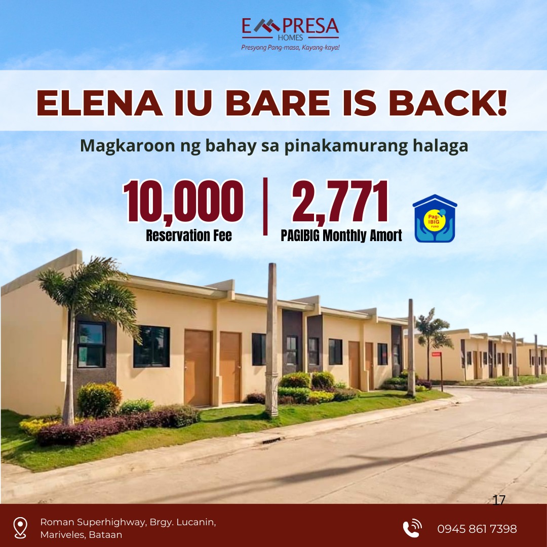 EMPRESA HOMES, Mariveles added... - EMPRESA HOMES, Mariveles