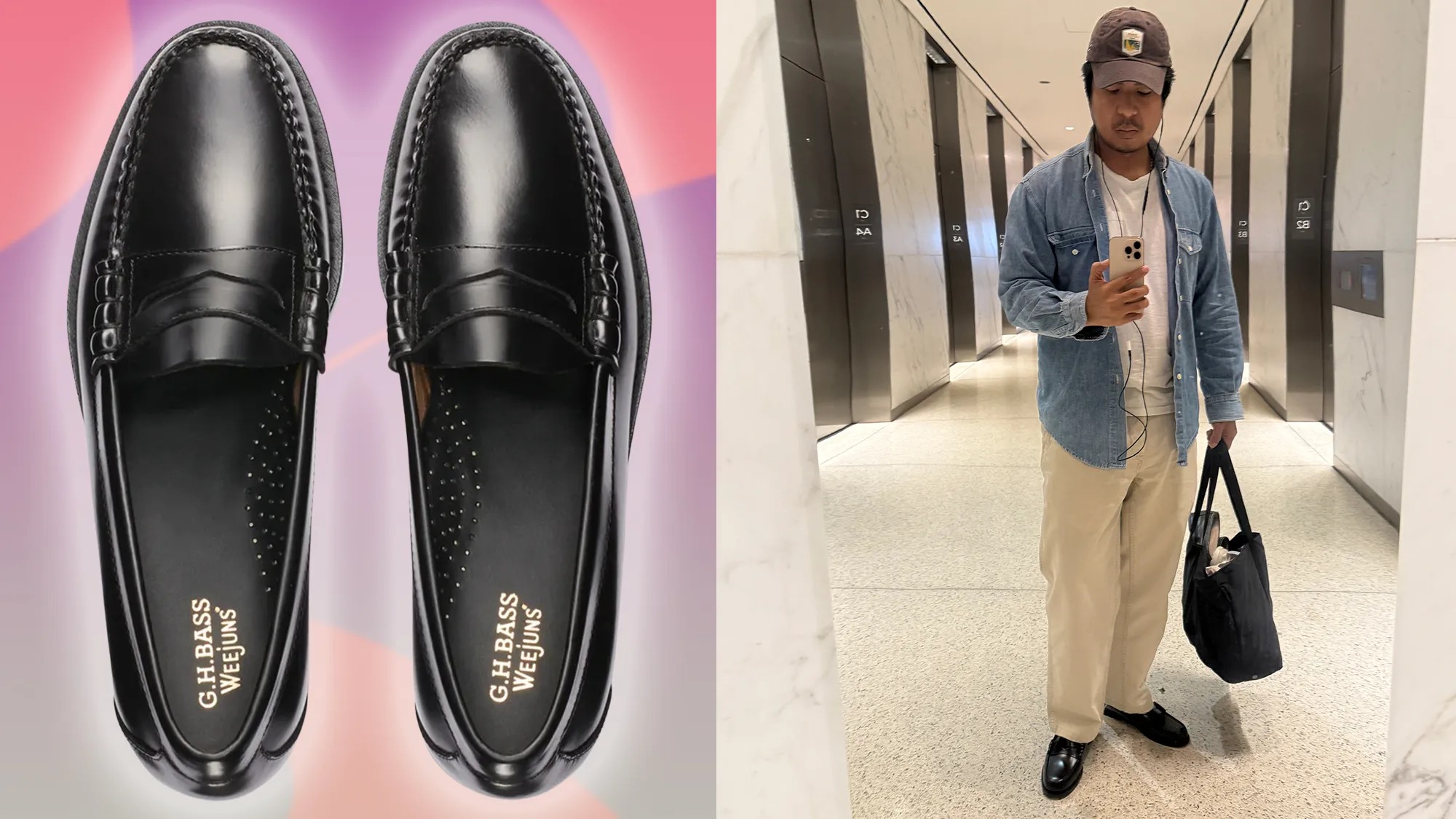 G.H.Bass x Nicholas Daley Weejuns loafers collaboration