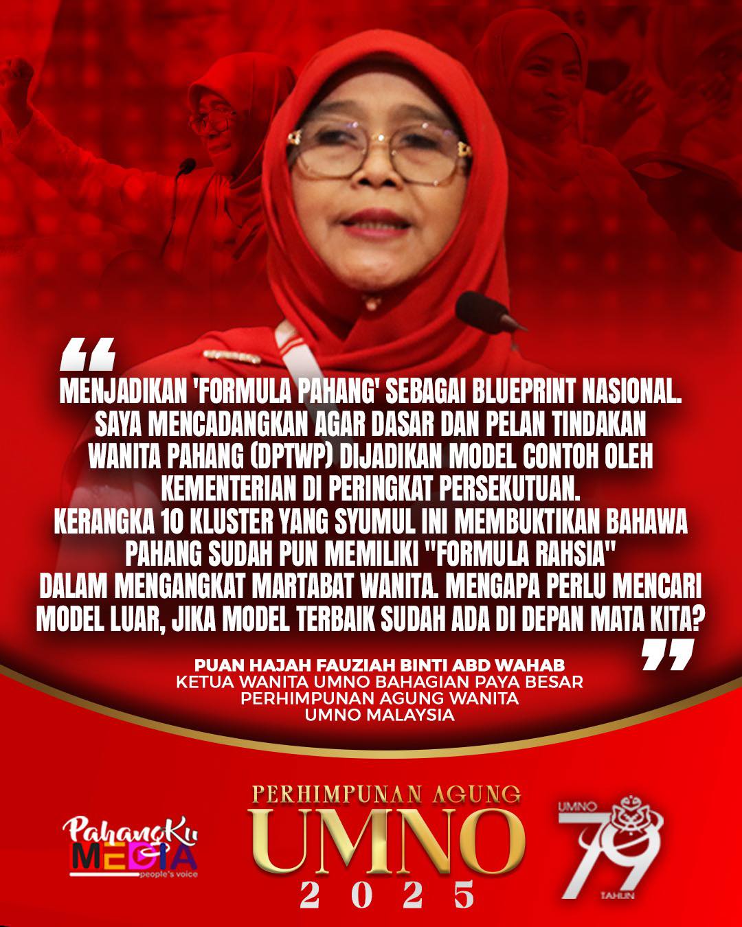 PahangKu - Menjadikan 'Formula Pahang' sebagai Blueprint Nasional. Saya ...