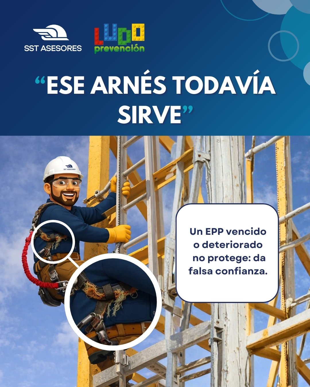 SST Asesores - En trabajos en altura, el EPP no es un... | Facebook