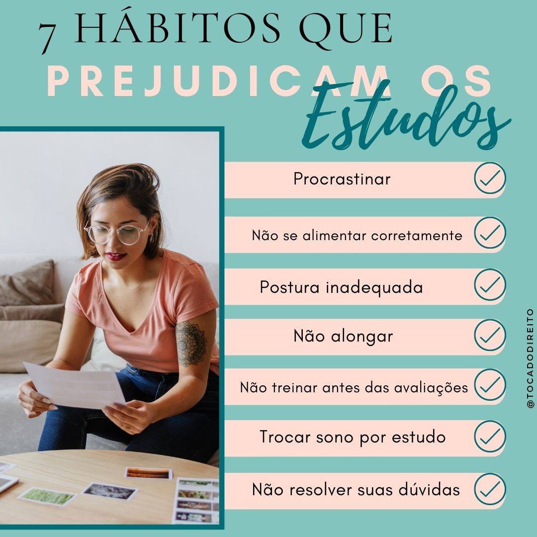 Toca do Direito - 👉 Check List de Sete Hábitos que...