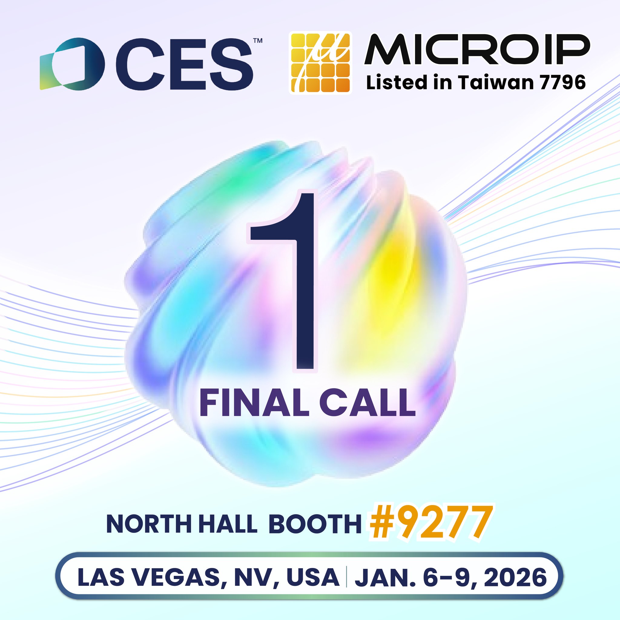 Micro-Ip.com - 就在明天! @CES 2026 開展倒數 24 小時，我們準備好了！ Turning... | Facebook
