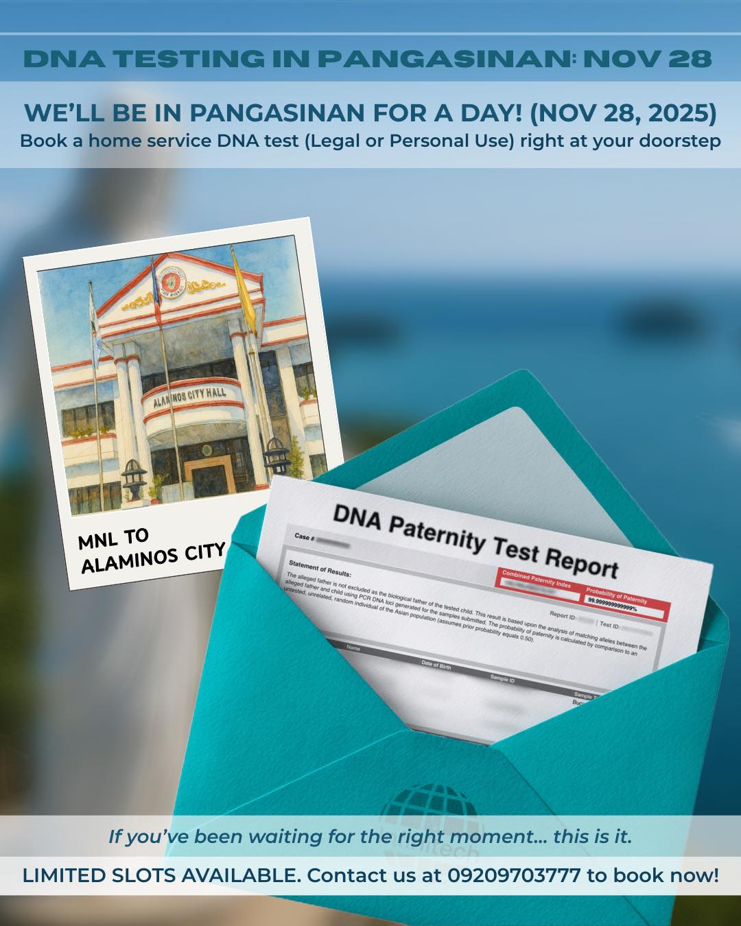 Infinitech Center DNA Diagnostics Center Philippines | Quezon City