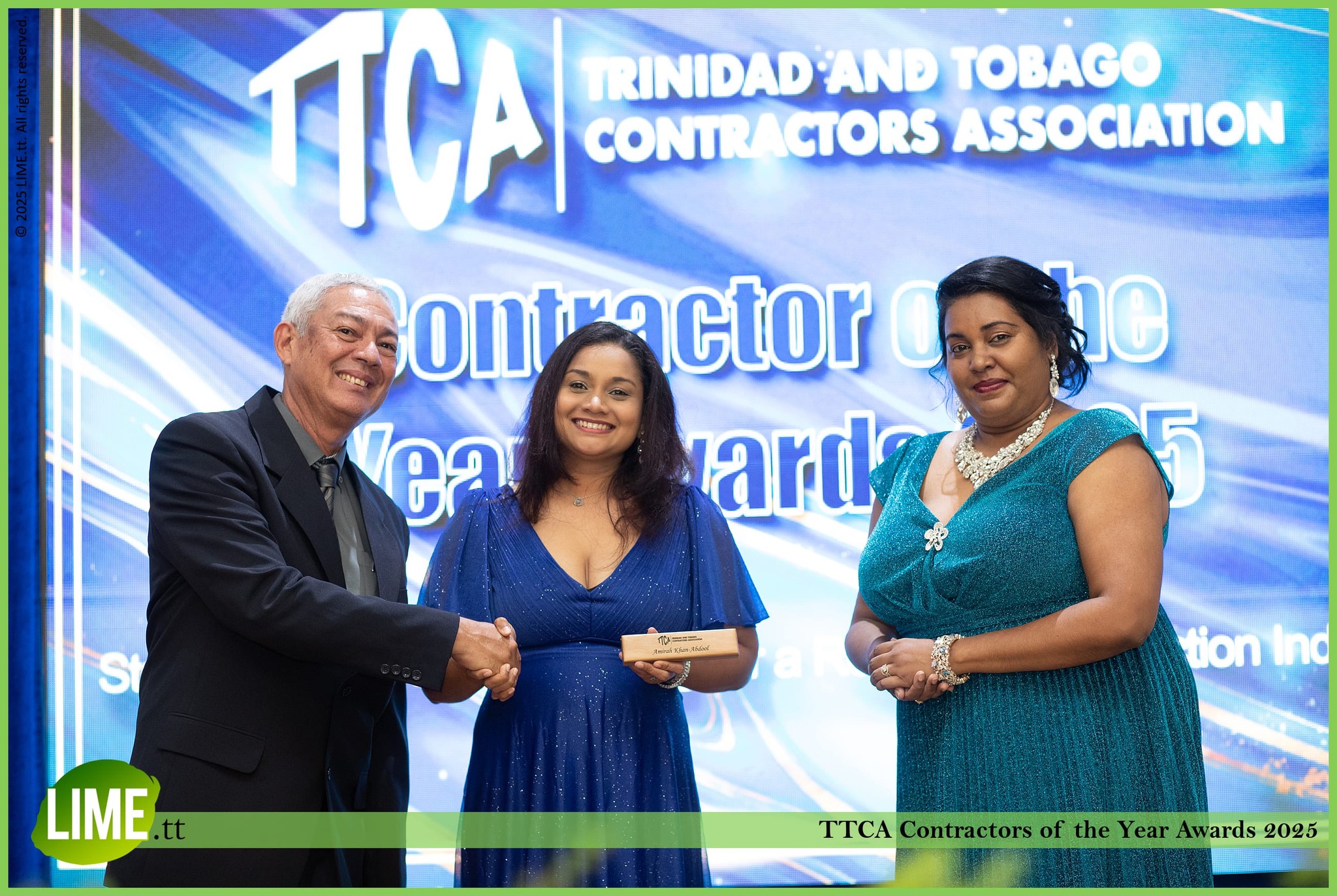 Trinidad - L-R: Mr. John Cardenas, TTCA General Manager; Ms. Amirah ...