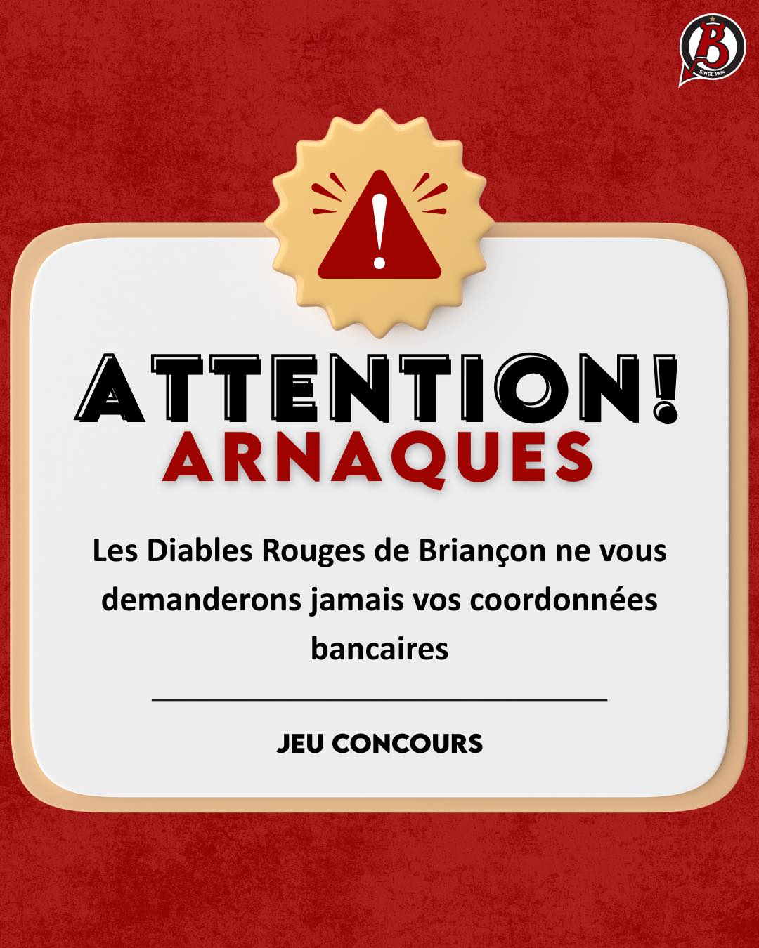 Diables - ⚠️ Attention aux arnaques sur les réseaux sociaux ! Le compte ...