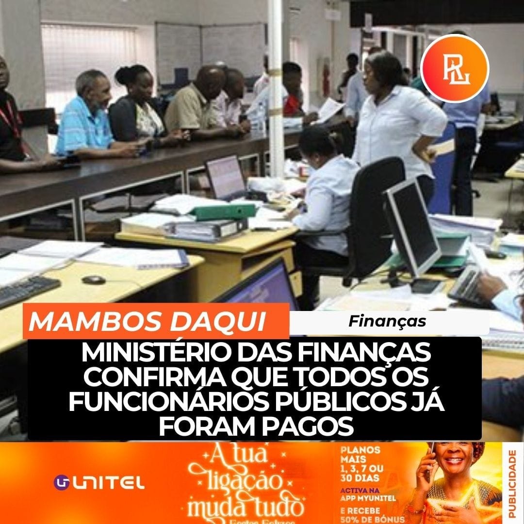 Revista - O Ministério das Finanças informou que, no âmbito da ...