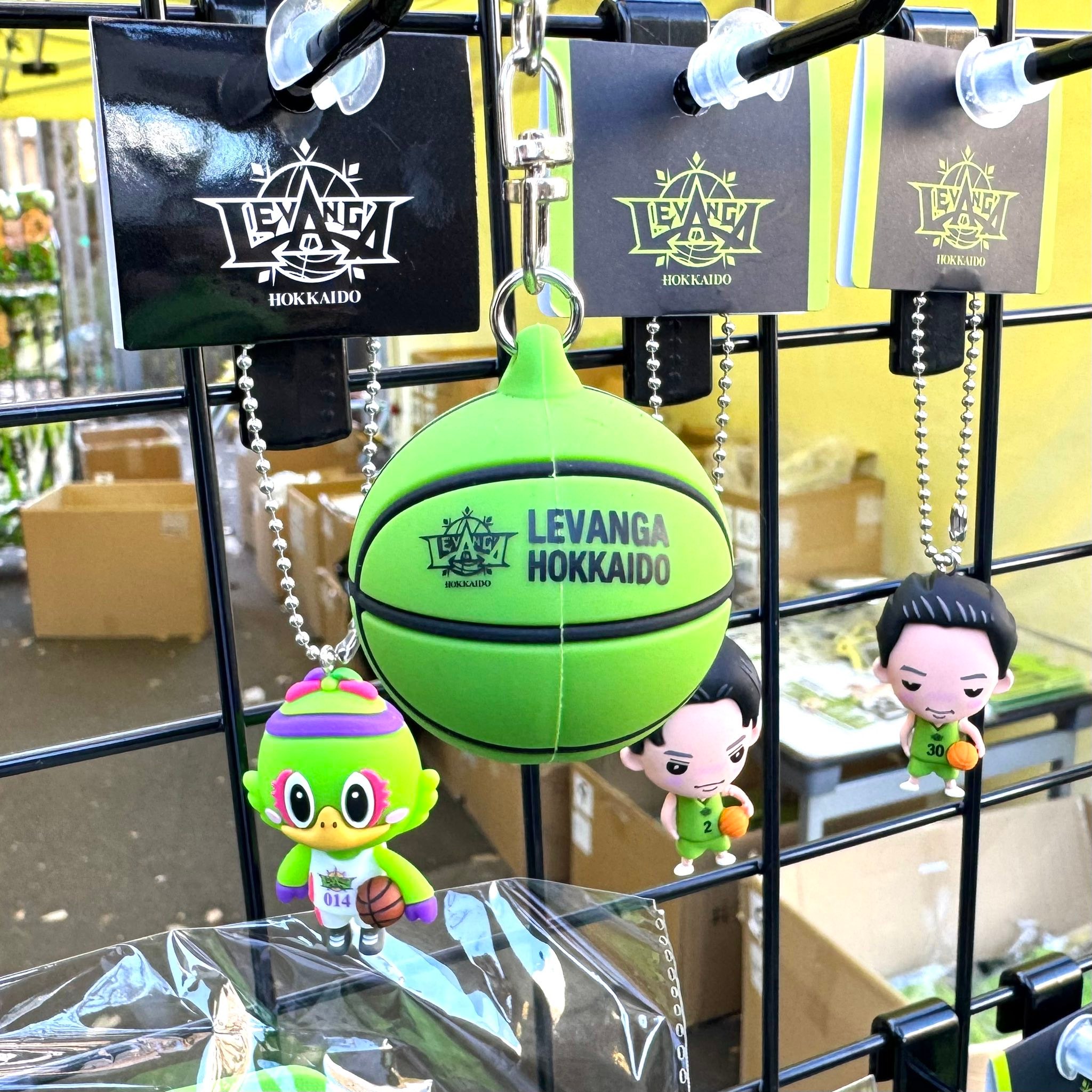 🛒本日も！レバンガグッズ販売中🛍️ 観戦の記念に集めたいボール型