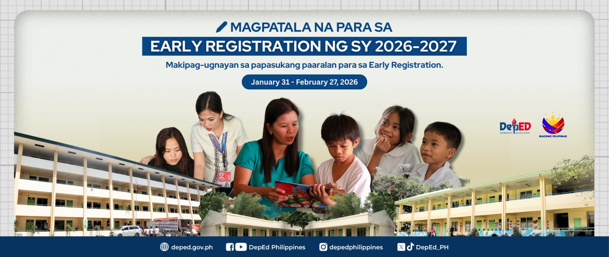 DepEd - 📢 ANNOUNCEMENT!!! EARLY REGISTRATION FOR S.Y. 2026–2027 IS NOW ...