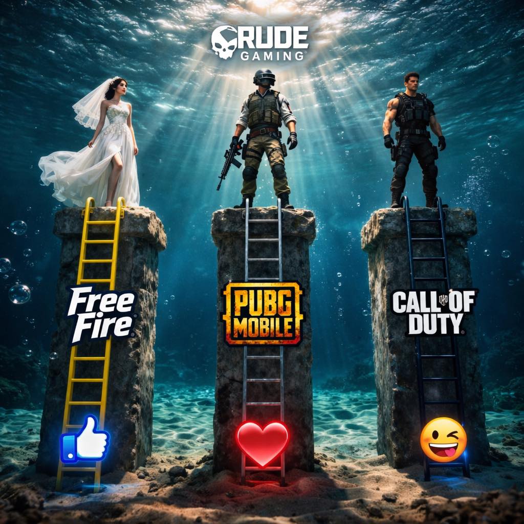 CRUDE - PUBG vs Free Fire vs Call of Duty - Who Wins Your Heart # ...