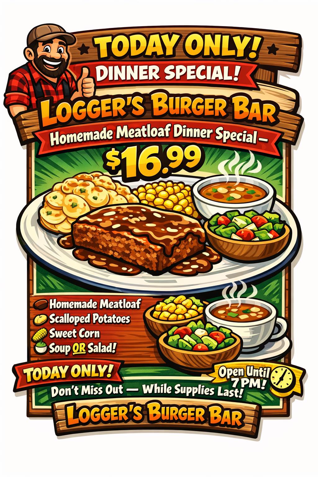 Loggers Burger Bar | Onalaska WA